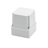 BOX FOR JUNCTIONS AND FOR ELECTRIC AND ELECTRONIC EQUIPMENT - WITH BLANK DEEP LID - IP56 - INTERNAL DIMENSIONS 100X100X120 - WITH SMOOTH WALLS
