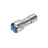 FO connector, IP67, Connection 1: LC, Connection 2: gluing, crimping, 
