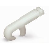 Operating tool made of insulating material 1-way white