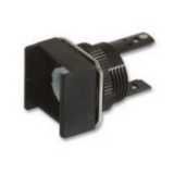 IP40 case for pushbutton unit, square, latching