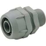 UNIVERSALE-Straight connector M20 D12 Grey RAL7001