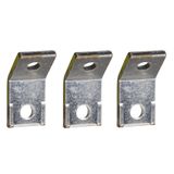 45° terminal extensions, ComPact NSX 100/160/250, set of 3 parts