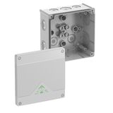 Junction box, Type of protection IP66, max. 10², Impact strength IK07, Protection class II, Ui 1000V AC, Ui 1000V DC, DLG, VDE, Halogen free