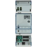 Interface between SCS BUS based systems, dedicated to different functions - 2 lowered DIN modules