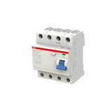 F204 AC-100/0.1 Residual Current Circuit Breaker 4P AC type 100 mA