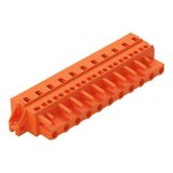 1-conductor female connector CAGE CLAMP® 2.5 mm² orange