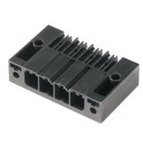 PCB plug-in connector (board connection), 7.62 mm, Number of poles: 4,