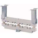 Busbar support (complete) for 2x 20x10mm