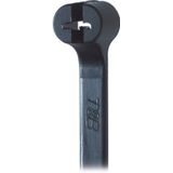 TY25MX-A CABLE TIE 50LB 7IN BLK NYL HT STBL