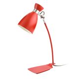 RETRO RED TABLE LAMP1 X E14 MAX 20W