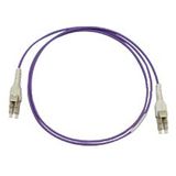 FO Patchcord Duplex LC/LC, 50/125æm OM4, LS0H-3,violet,10.0m