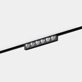 Bento 6 LEDS Wall Washer Low voltage 6W LED warm-white 2700K CRI 90 DALI Black 421lm