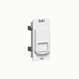 Synergy Grid Telephone Socket Module Single Secondary White