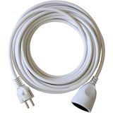 Plastic Extension Cable White 10m H05VV-F 3G1,5