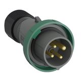 Industrial Plugs, 3P+E, 32A, >50 V