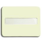1781-22G CoverPlates (partly incl. Insert) carat® ivory