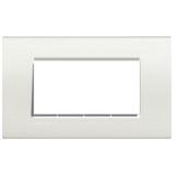 LL - COVER PLATE 4P WHITE
