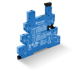 Screw socket 6+12+24VDC for 35mm.rail, 34.51/81 MasterPLUS (93.63.7.024)