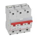 Remote trip head isolating switch DX-IS - visible load break - 3P - 400V~ - 125A