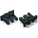 Device connector 3-pole Cod. A black