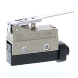 Enclosed basic switch, hinge lever, SPDT, 15 A