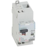 Monoblock differential circuit breaker DX³6000 10kA automatic high inlet low outlet screw U+N 230V~ - 10A - typeAC 30mA