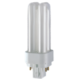 Kompaktleuchtstofflampe Ralux Duo/E , RX-D/E 18W/840/G24Q