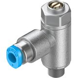 GRLZ-M5-QS-3-D One-way flow control valve