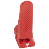 DPX ROTARY HANDLE RED/YELLOW