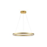 Triac Dimmable Brass Gold Aluminium  LED 32 Watt 220 Volt  3288Lm 3000K IP20   D: 60 H: 150 cm Adjustable Height