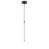 Sandy Black Aluminium & Acrylic Rotating LED Samsung 22 Watt 230 Volt 2000Lm 3000K IP20 D: 16 H: 113 cm