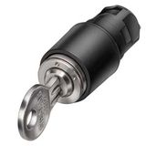 Key-operated switch, 16 mm, round, ...