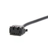 Connector, 3-wire, cable for master amplifier, 5 m cable