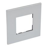 Arteor Surround Plate 2 Module Square Soft Alu