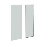 Side panels (pair) H=2000 D=600 mm sheet steel RAL7035