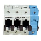 TYTAN II, D02 Fuse switch disconnector, 3+N, 63A
