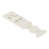 2734-533 Strain relief plate; for female connectors; 9.5 mm wide