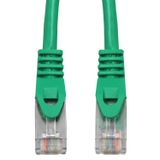 Patchcord RJ45 shielded, Cat.5e, PVC, green, 0.5m