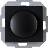 ATHENIS - Kombigerät - Druck-Wechselschalter, Dimmer, für LED, Glühlampen, Halogenlampen, Farbe: schwarz matt