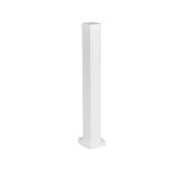 Mini column direct clipping 1 compartment 0.68m white