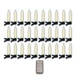Candle lights - 2400K IP20 3x AAA - X-Mas - 30 Pieces