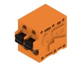 PCB terminal, 5.00 mm, Number of poles: 2, Conductor outlet direction: