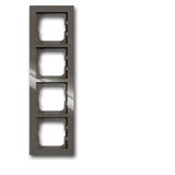 1724-291 Cover Frame Busch-axcent® entrée-grey