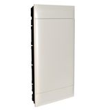 LEGRAND 4X12M FLUSH CABINET WHITE DOOR E+N TERMINAL BLOCK FOR DRY WALL