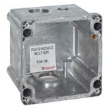 Box Hypra - IP44 - for Prisinter surface sockets 3P+E/3P+N+E - 63 A - metal