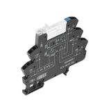 Relay module, 12 V DC ±20 %, Green LED, Free-wheeling diode, Reverse p