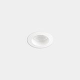 Downlight Play Deep Round Fixed 6.4W LED warm-white 3000K CRI 90 27.2º ON-OFF White IP54 629lm