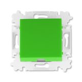 3938H-A00034 67W Cable Outlet / Blank Plate / Adapter Ring Cable outlet 0 gang green - Levit