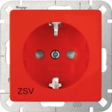 HK05-earthed socket w.ZSV-or