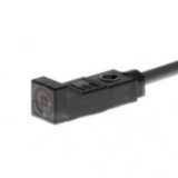 Miniature rectangular Inductive, end face sensing, unshielded, 2.5mm,